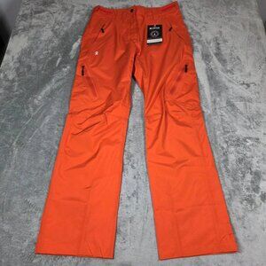 Little Donkey Andy Pants Womens XL Orange Waterproof Seam Sealed Golf Hiking NEW